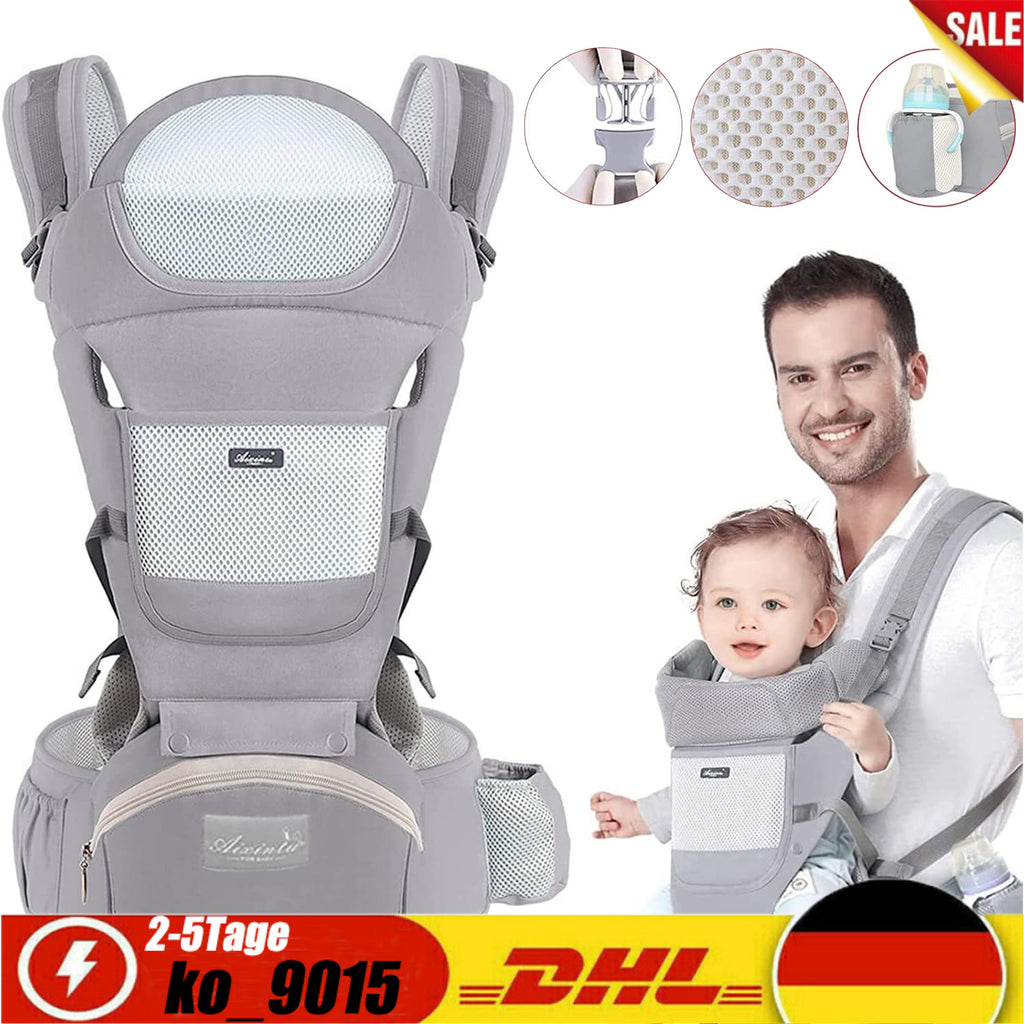 Babytrage Für Neugeborene Ab Geburt Ergonomische Babytrage Hüftsitz Baby