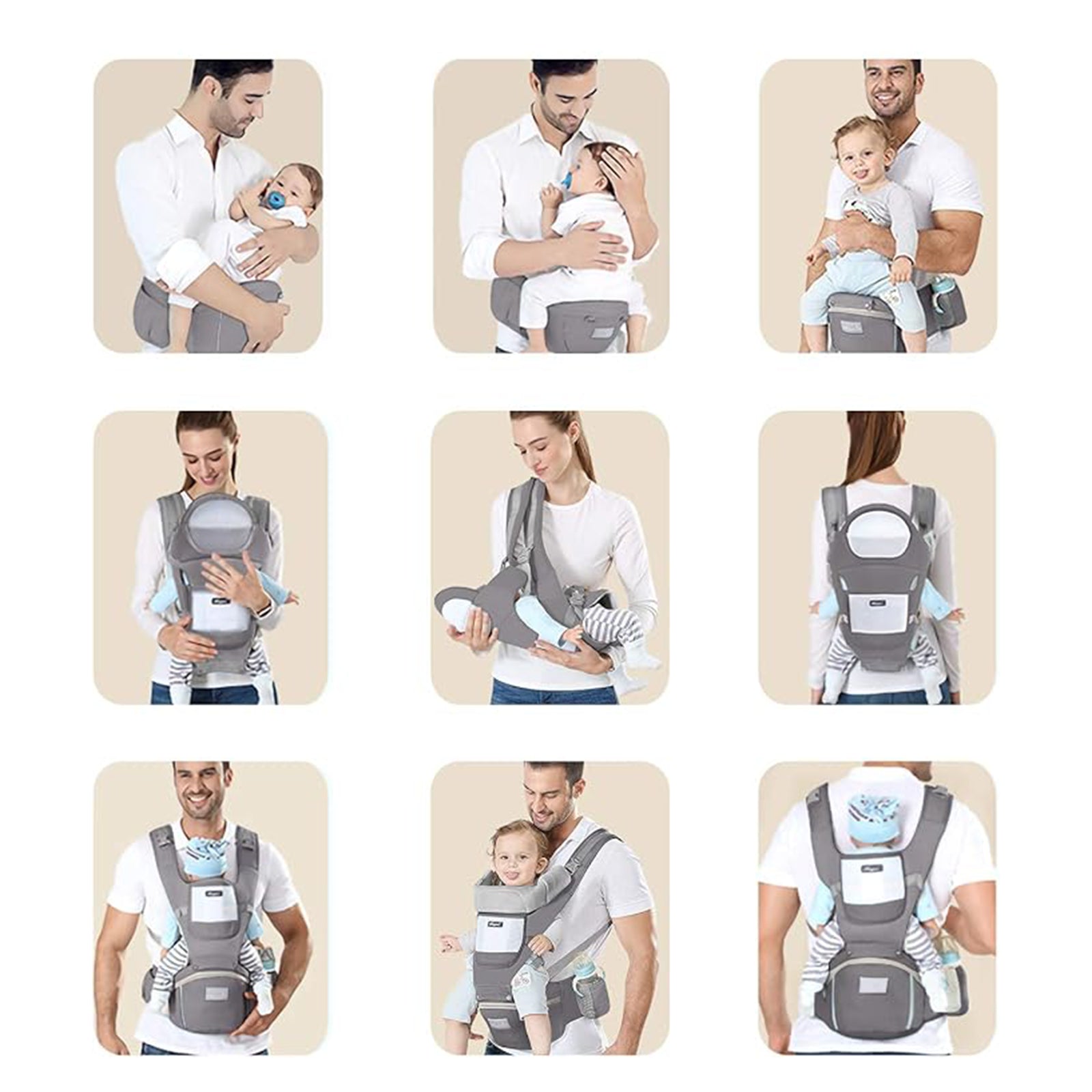 Babytrage Für Neugeborene Ab Geburt Ergonomische Babytrage Hüftsitz Baby