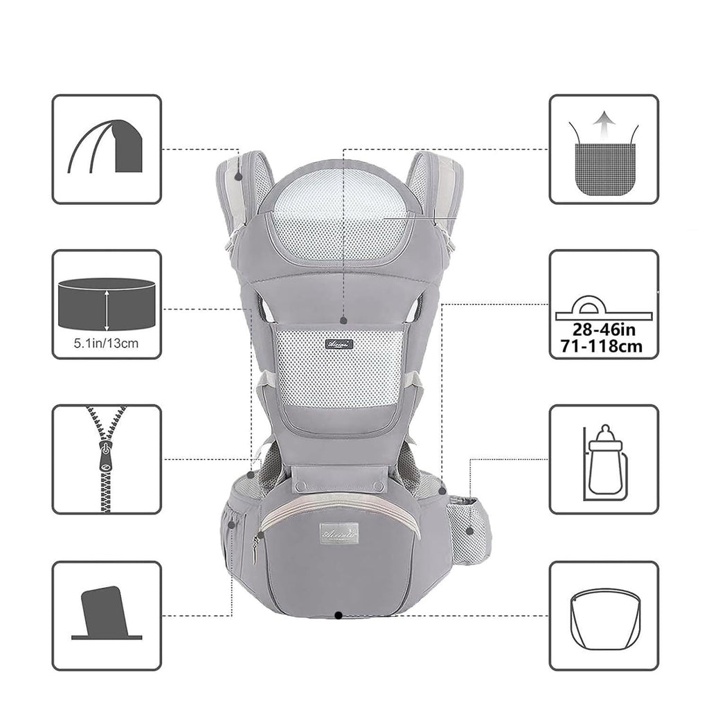 Babytrage Für Neugeborene Ab Geburt Ergonomische Babytrage Hüftsitz Baby