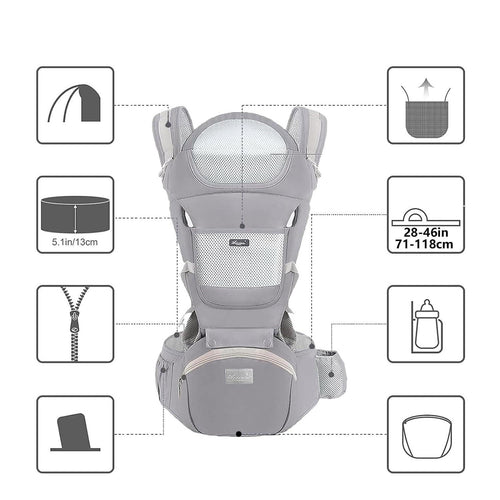 Babytrage Für Neugeborene Ab Geburt Ergonomische Babytrage Hüftsitz Baby